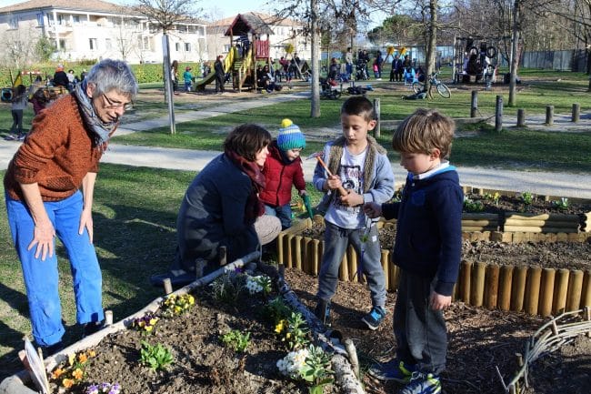 Ateliers parents-enfants au petit jardin du parc du Bosquet